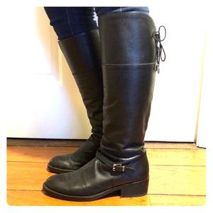 BGBGeneration Black Leather Boots Size 7.5